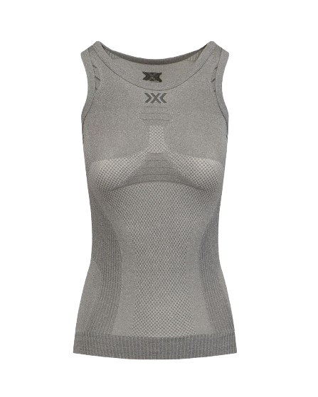 X-BIONIC Invent 4.0 LT Women's Sleeveless T-Shirt Gray Melange/Anthracite - 2024