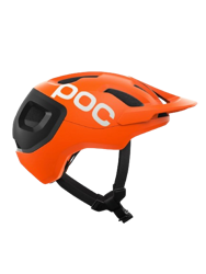 Bicycle helmet POC Axion Race MIPS Fluorescent Orange/Uranium Black Matt - 2024