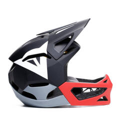 Cycling helmet Dainese Linea 01 Mips Mono Matt Black/Red/Nardo Grey - 2024