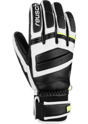 Gloves Reusch Master Pro Black/White/Safety Yellow - 2024/25