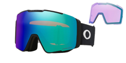 Goggles Oakley Line Miner Pro L Matte Black Prizm Argon + spare lenses Prizm Iced - 2024/25