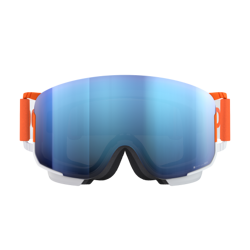 Goggles POC Nexal Clarity Comp Fluorescent Orange/Hydrogen White/Spektris Blue - 2022/23