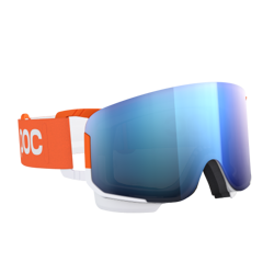 Goggles POC Nexal Clarity Comp Fluorescent Orange/Hydrogen White/Spektris Blue - 2022/23