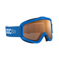 Goggles POC POCito Iris Fluorescent Blue/Partly Sunny Light Orange - 2024/25