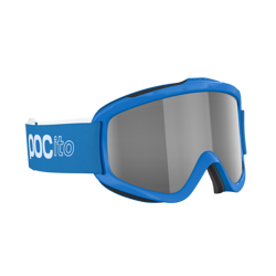 Goggles POC POCito Iris Fluorescent Blue/Partly Sunny Silver - 2024/25