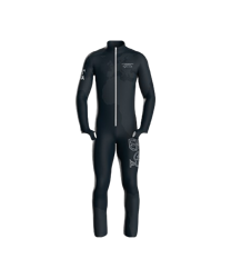 Race Suit Energiapura Globe Black (non insulated, light padded) - 2024/25