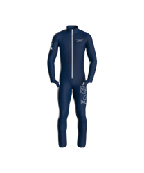 Race Suit Energiapura Globe Dark Blue Junior (insulated, light padded) - 2024/25