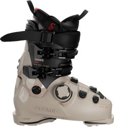 Ski boots Atomic Hawx Prime 130 S BOA GW Cement/Black/Red - 2024/25