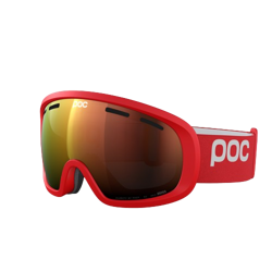 Ski goggles POC Fovea Mid Prismane Red/Partly Sunny Orange - 2024/25