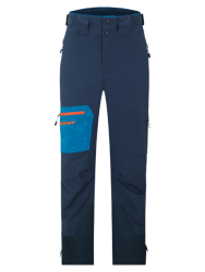 Ski pants Ziener Tewes Full-Zip Man Blue Foggy Print Dark Navy - 2024/25