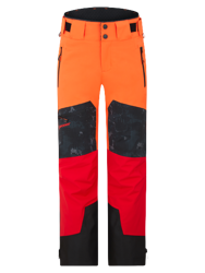 Ski pants Ziener Tewes Full-Zip Teamwear Lady Red Orange Pop - 2024/25