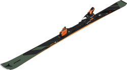 Skis Atomic Redster Q6 + MI 12 GW Black/Orange - 2024/25