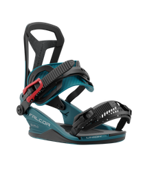 Snowboard Bindings Union Falcor Teal - 2024/25