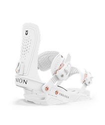 Snowboard Bindings Union Trilogy White - 2024/25