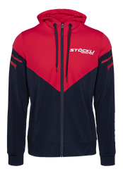 Stoeckli Hoody Fullzip WRT Black Red - 2024/25