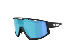 Sunglasses BLIZ Fusion Matt Black/Brown Blue - 2024