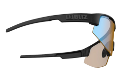 Sunglasses BLIZ Matrix Nano Nordic Light Matt Black/Coral Blue