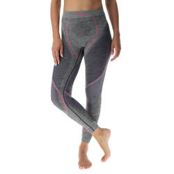 Thermal underwear UYN Woman Ambityon UW Pant Long Melange Black Melange/Purple/Raspberry - 2024/25