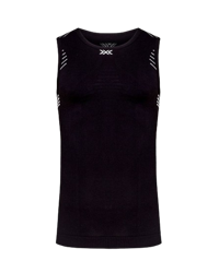 X-BIONIC Invent 4.0 LT Opal Black/Artic White men's sleeveless shirt - 2024