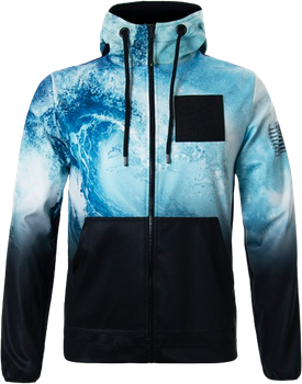 Bluse ENERGIAPURA Sweatshirt Full Zip With Hood Life Wave Junior - 2022/23