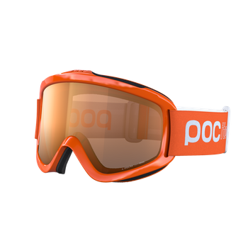 Brille POC POCito Iris Fluorescent Orange/Partly Sunny Light Orange - 2024/25