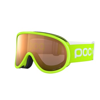 Brille POC Pocito Retina Fluorescent Yellow/Green/Clearity Pocito - 2023/24