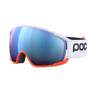 Brille POC Zonula Clarity Comp Hydrogen White/Fluorescent Orange/Spektris Blue - 2022/23