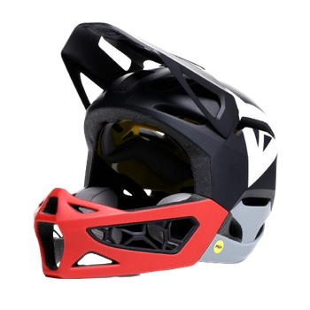 Fahrradhelm Dainese Linea 01 Mips Mono Matt Black/Red/Nardo Grey - 2024