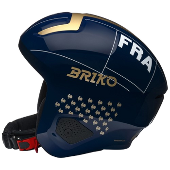 Helm Briko Vulcano 2.0 France Shiny Tangaroa Blue - 2024/25