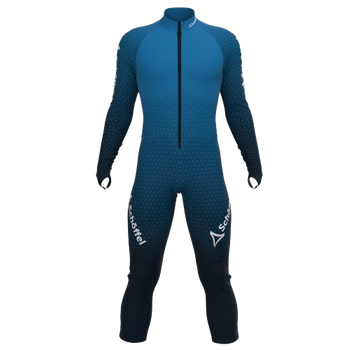 Rennanzug Schoffel Team Racesuit K JR Blue/Yellow - 2024/25