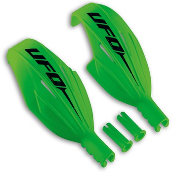 Schlagschutz UFO PLAST Slalom Handguards Green - 2024/25