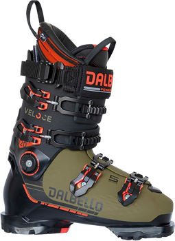 Skischuhe Dalbello Veloce 120 MV Black/Olive - 2024/25