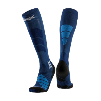 Skisocken X-socks Ski Expert OTC Marine/Mineral Blue - 2024/25