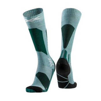 Socken X-socks Ski Discover OTC WMN Sage Green/English Lawn - 2024/25