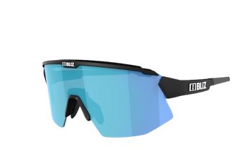 Sonnenbrille BLIZ Breeze Matt Black/Brown Blue