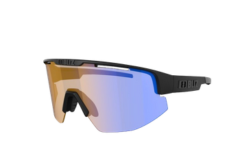 Sonnenbrille BLIZ Matrix Nano Nordic Light Matt Black/Coral Blue