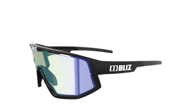 Sonnenbrille BLIZ Vision Nano Photochromic Matt Black/Brown Blue Lenses