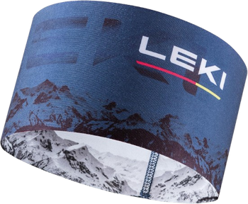 Stirnband LEKI XC Headband Blue/White