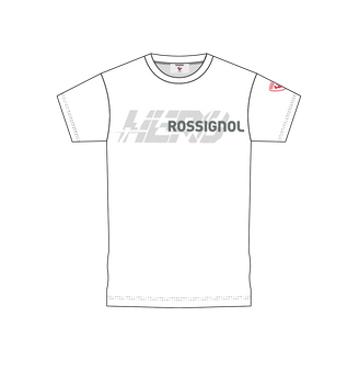 T-shirt Rossignol New Hero Graphic Tee White - 2024/25