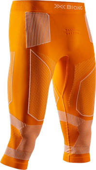 Thermounterwäsche X-Bionic Energy Accumulator Light Pants 3/4 Men Blazing Orange/Arctic White - 2024/25