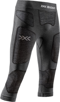 Thermounterwäsche X-Bionic Symbio Merino Pants 3/4 Men Rhino Grey - 2024/25