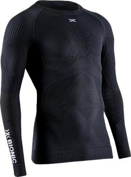 Thermounterwäsche X-bionic Energy Accumulator 4.0 Shirt LG SL Men Opal Black/Arctic White - 2024/25