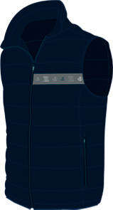 Weste ENERGIAPURA Auris Vest Blue/Anthracite Junior - 2022/23