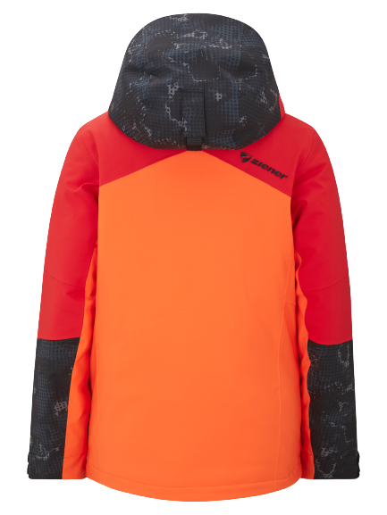 Pop Skibekleidung Jacken Red \\ 2023/24 Skijacke Padded TEAMskiwear - Herren Pop \\ Orange Trivor \\ Skijacken Man | Red Ziener \\ Herren Orange