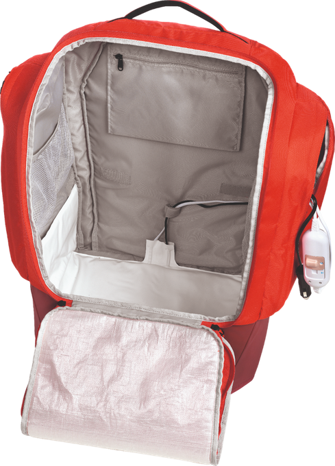 Beheizter Rucksack Atomic RS Heated Boot Pack 230V Rio Red 70l - 2024/25