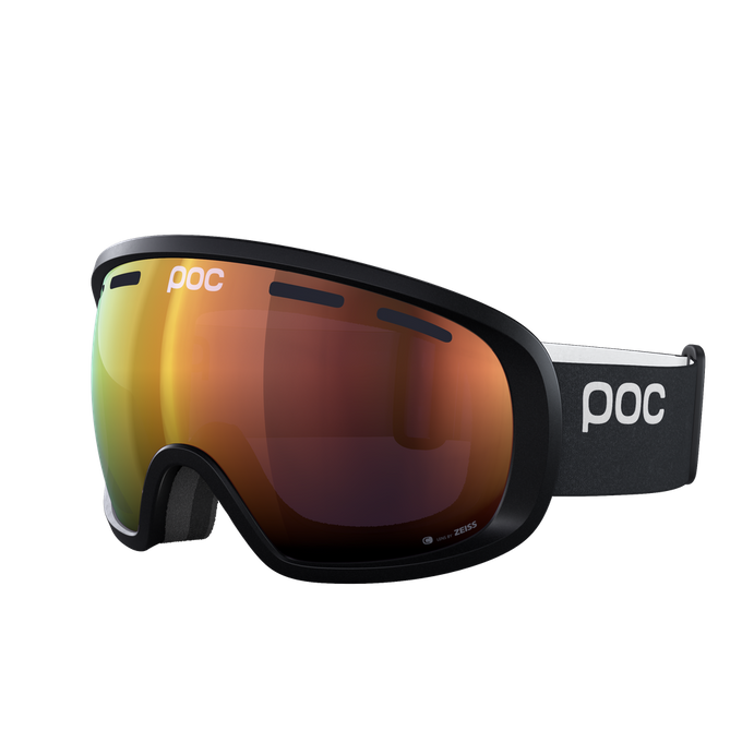 Brille POC Fovea Uranium Black/Partly Sunny Orange - 2024/25