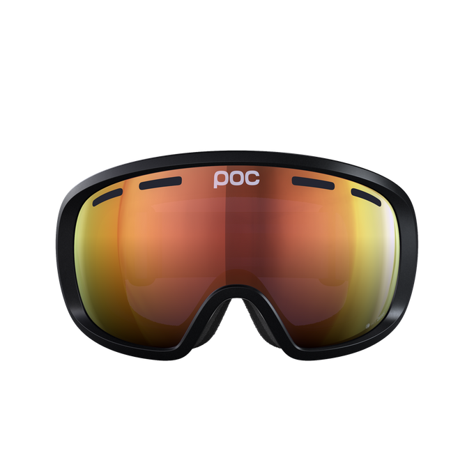 Brille POC Fovea Uranium Black/Partly Sunny Orange - 2024/25