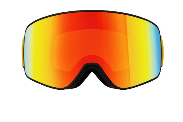 Brille Red Bull Spect RUSH Black/Orange/Red mirror S2 - 2024/25