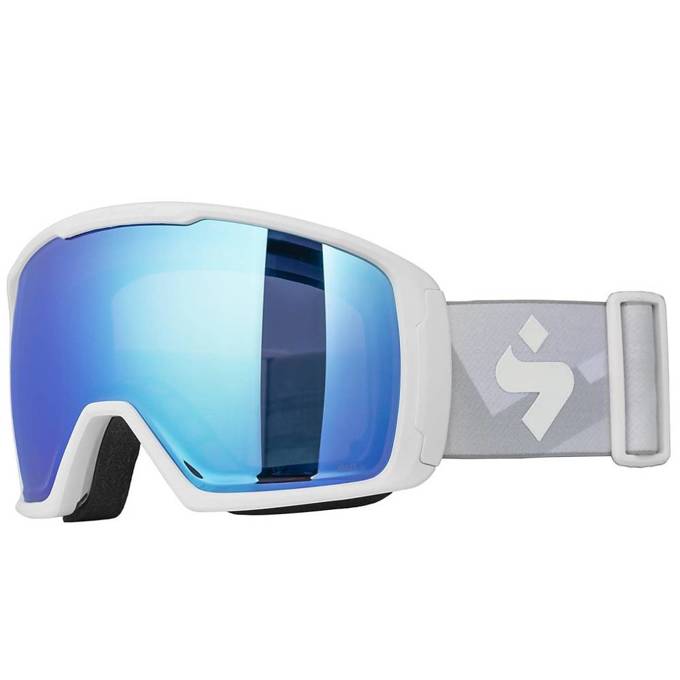 Brille SWEET PROTECTION Clockwork Rig Aquamarine - Satin White/Bronco Peaks