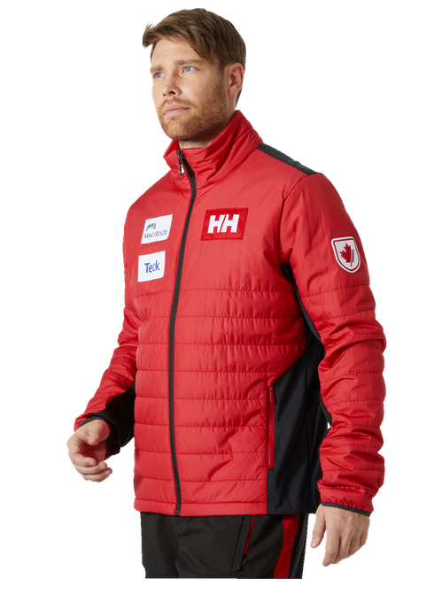 Daunenjacke Helly Hansen World Cup Insulator Jacket Red - 2023/24